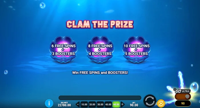 Manta Mayhem - Scelta della conchiglia in Clam The Prize